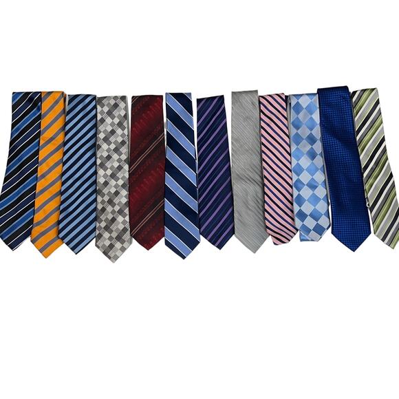 Mix Other - Pack of 12 Mens Ties Mix Colors